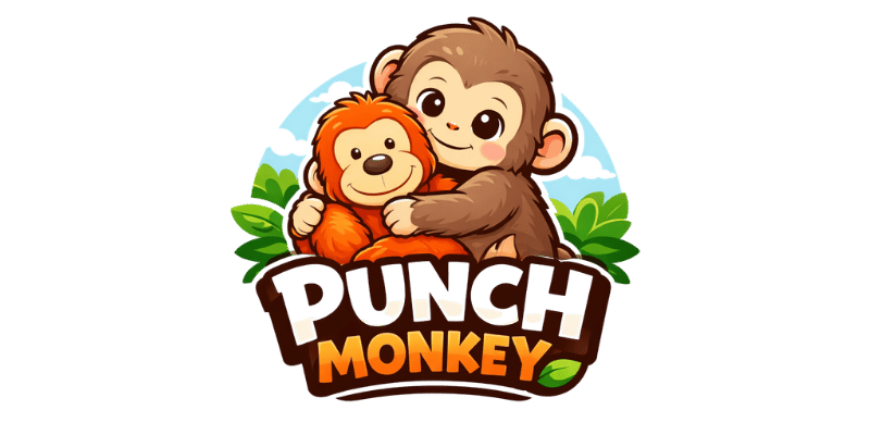 Punch Monkey Plush